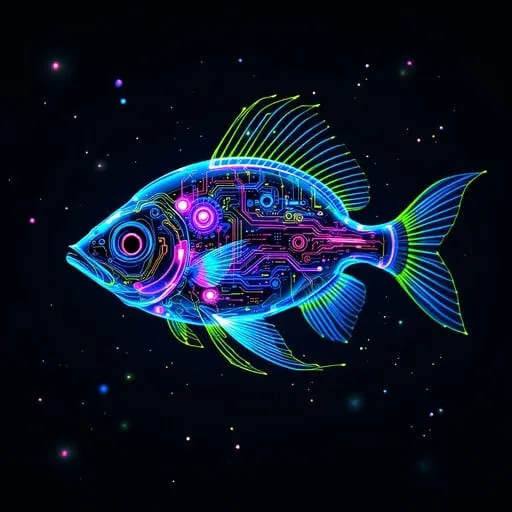 博彩开户赛博鱼群冰裂光效 - 南宫娱乐